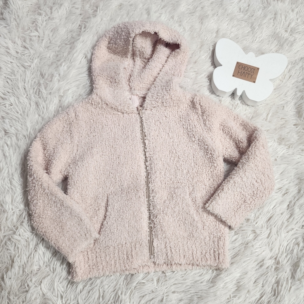 NWOT SKIMS KIDS COZY KNIT HOODIE/ 2T-3T/ DUSK